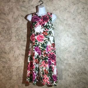 Liz Claiborne Sleeveless Floral Dress